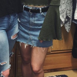 Jean skirt